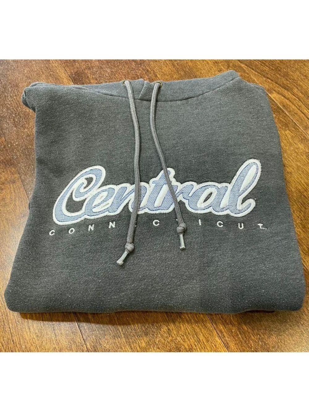 Men's JanSport Gray Central Connecticut Hoodie M